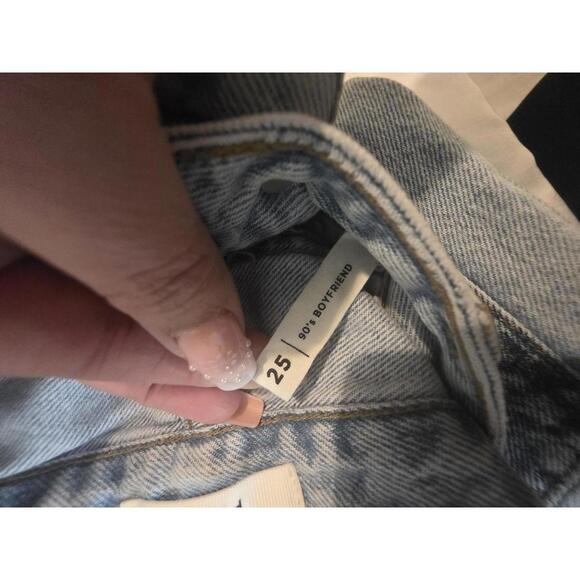 Women's Patchwork Straight Leg Jeans by Jacques - Picture 6 of 6